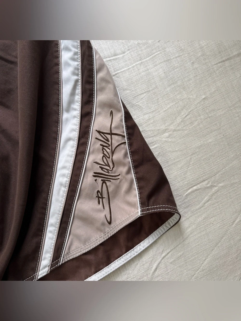 Y2K Vintage Billabong Andy Irons Board Shorts Brown Size 40 Rare